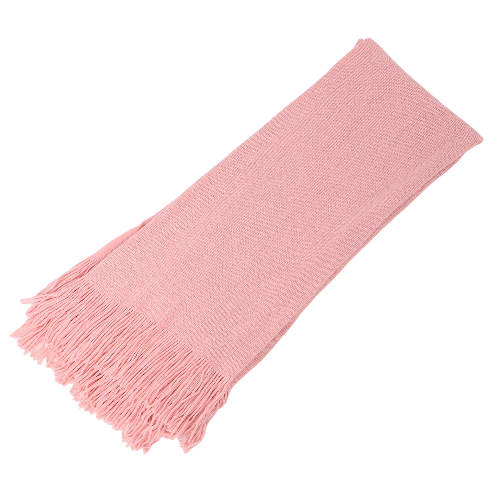 

Nordic Style Knitting Blanket Stylish Solid Color Fringed Sofa Cozy Warm Throw Bedside Blanket for Home All Seasons