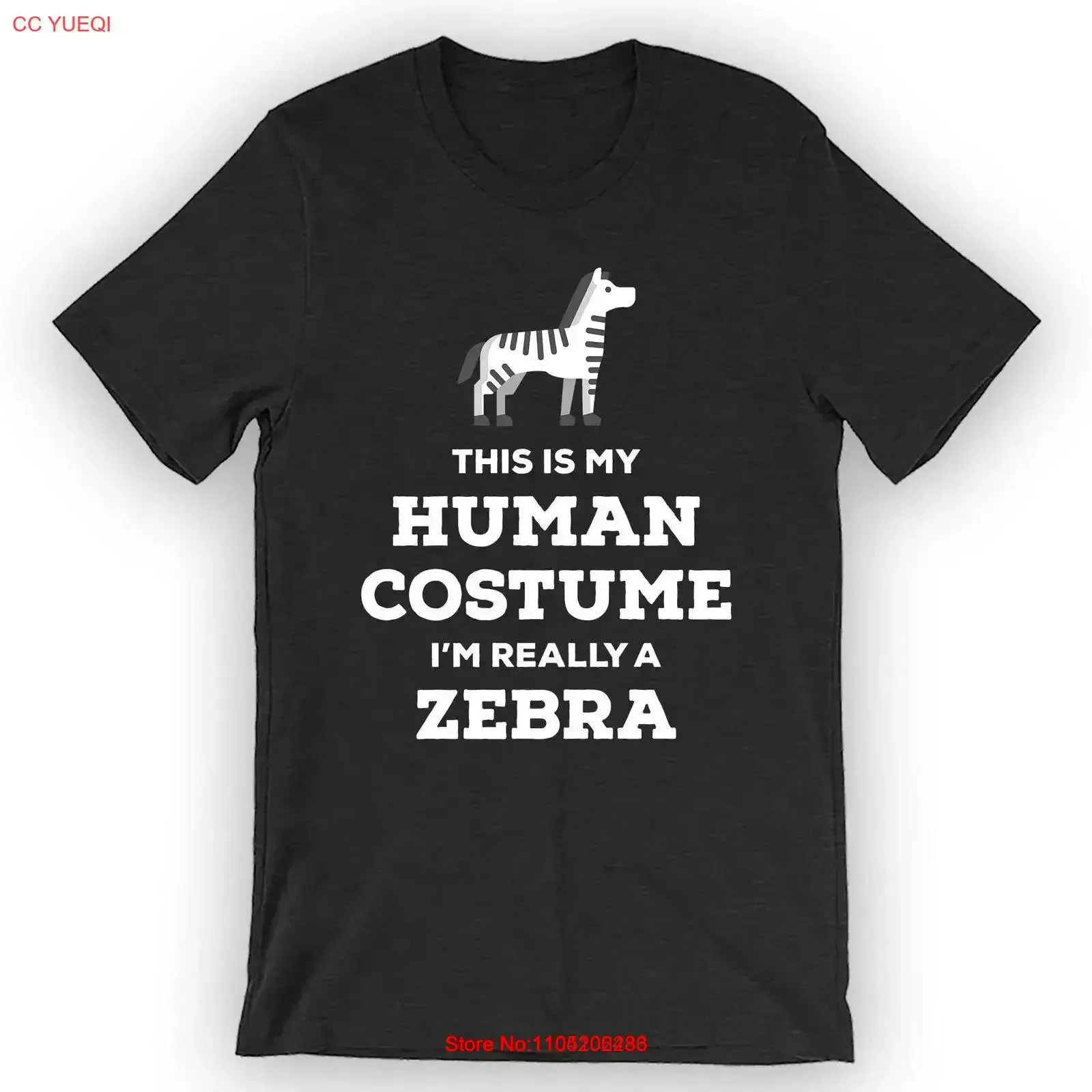 

Это мой человеческий костюм, футболка «Я действительно» с зеброй, винтажная стираная эластичная домашняя модная удобная дизайнерская одежда