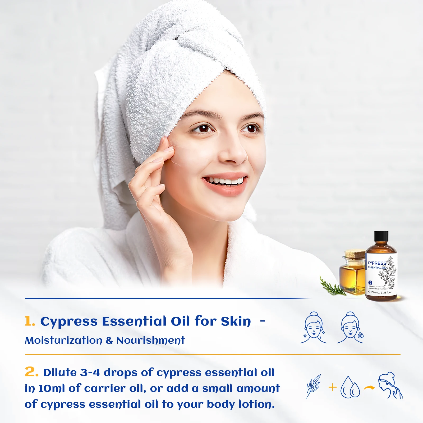 HIQILI Olejek Eteryczny Czysty – Skincare Skin 1004 recenzja i cena