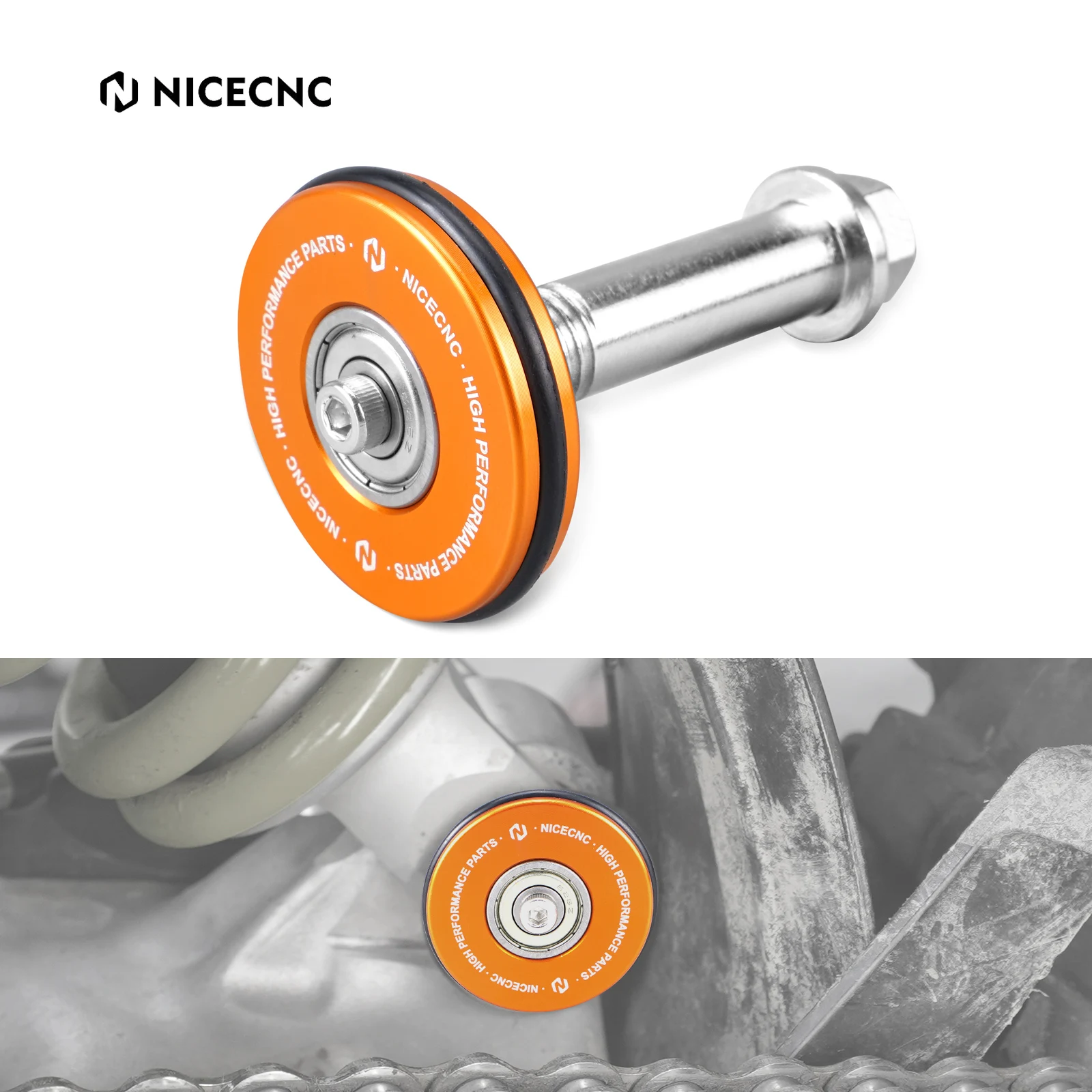 

NICECNC For KTM EXC 300 EXC 250 EXC 150 EXC 250F EXCF 350 EXC 450 XCW XCF-W TPI Six Days 2017-2022 PDS Swingarm Saver Protector