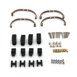 Wpl B14 B16 B36 B24 Remote Control Car Steel Plate Suspension Lug PO Part Leaf Spring Shock AbsorptionAlso Applicable to JJRC Q6