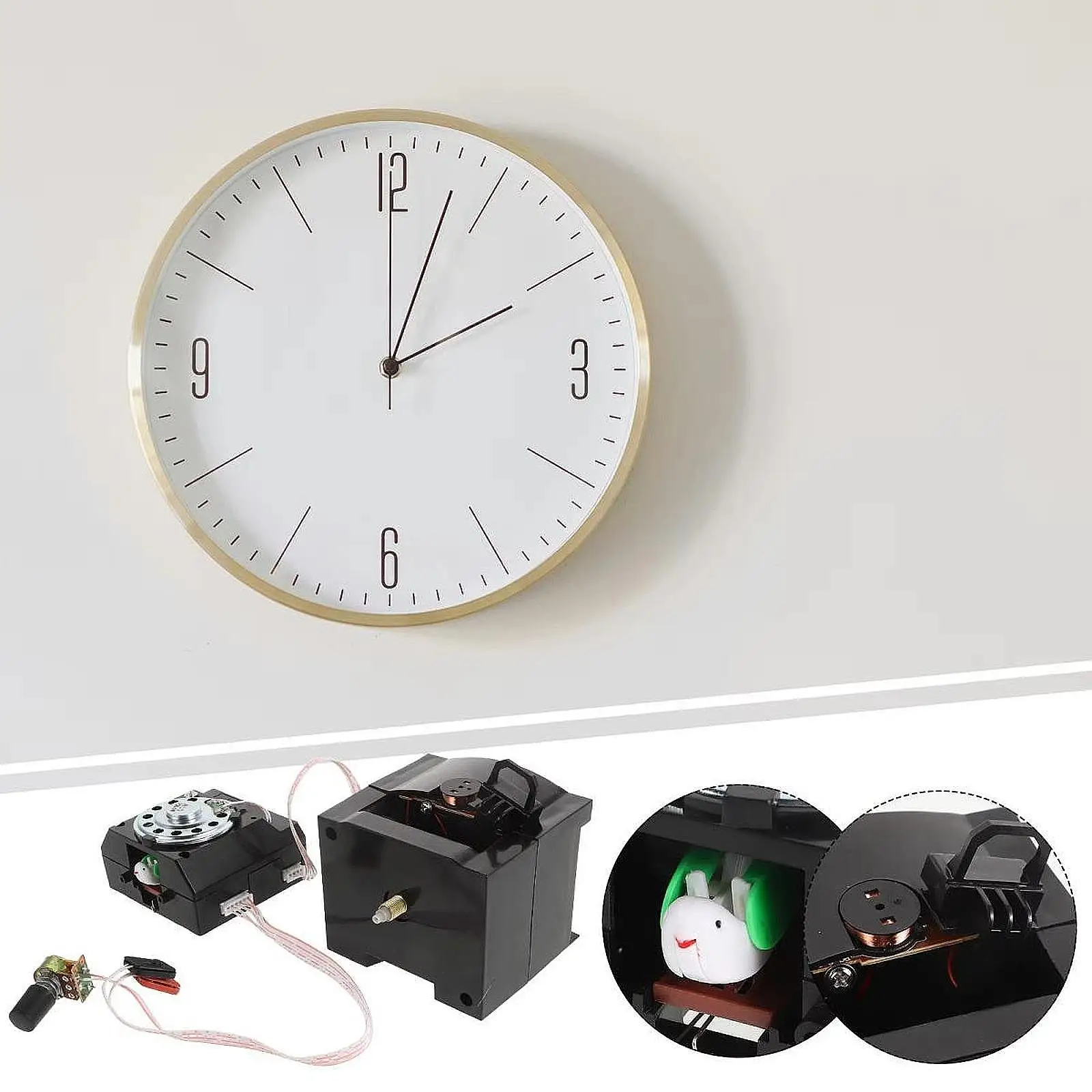 Wall Clock Movement Replacement Reliable Vintage Cuckoo Wall Clock Movement Accessories DIY Wall Clock Repair Kit