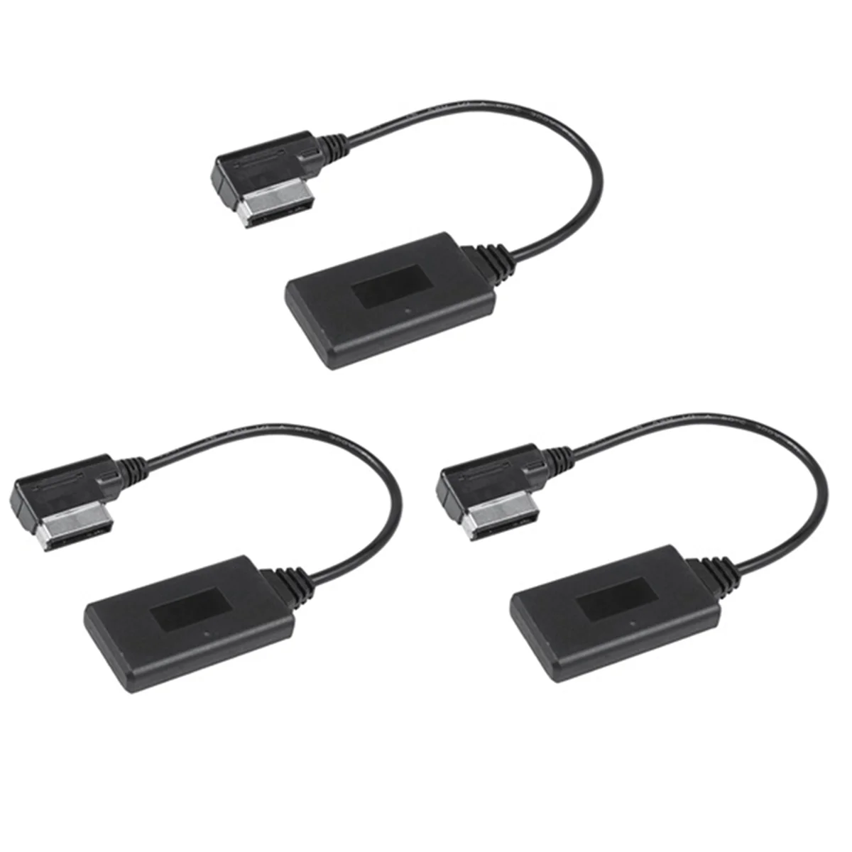 3Pcs Car Wireless Bluetooth Module Music Adapter AUX Audio Cable for W212 S212 C207 Radio Media Interface Mmi