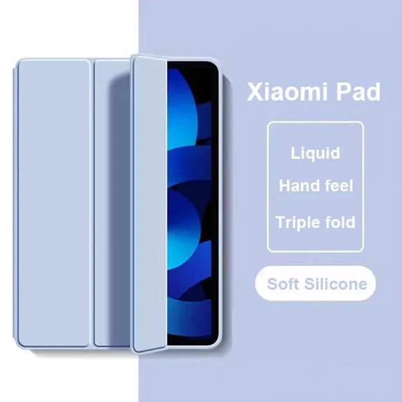 

Ультратонкий кожаный чехол для Xiaomi Pad 7 Ultra 2025 14 дюймов 6S Pro 12,4 Poco Pad 12,1 Redmi Pad Pro 5G 12,1 Мягкий силиконовый чехол