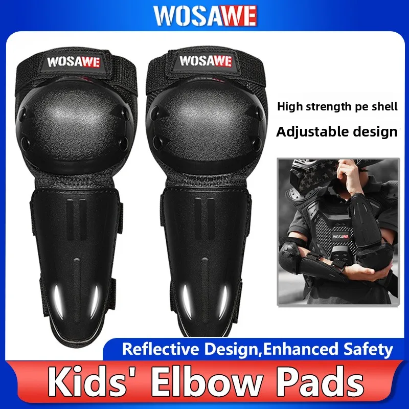 WOSAWE Kids' Protective Gear Set: Elbow & Wrist Pads for Cycling, Skating, Snowboarding & Balance Bike