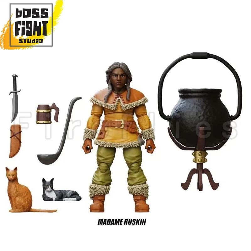 

Фигурка Boss Fight Studio Vitruvian H.A.C.K.S. 1/18, 4 дюйма Коллекционная модель-игрушка Wave 8 Ruskin Anime Collection