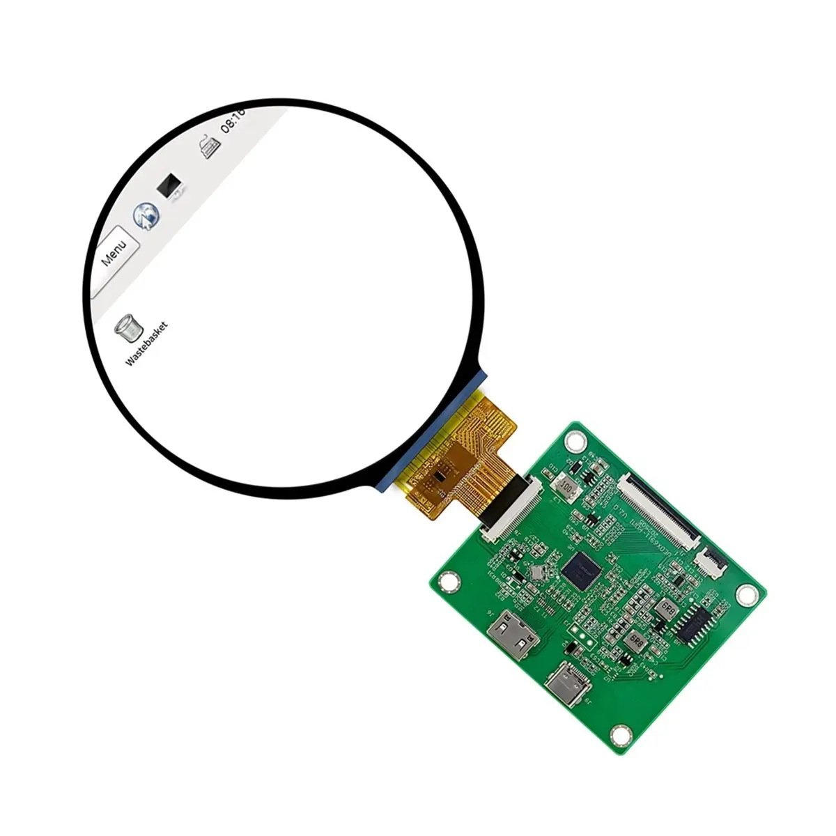 DT85 HOT 4 Inch 720x720 IPS TFT LCD Touch Screen HMI for with -Compatible Development Board Display Module