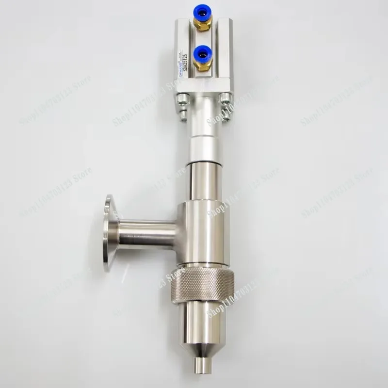 2026 hot-selling 304 filling machine discharge filling head filling machine accessories chuck size 50.5, inlet diameter 25mm