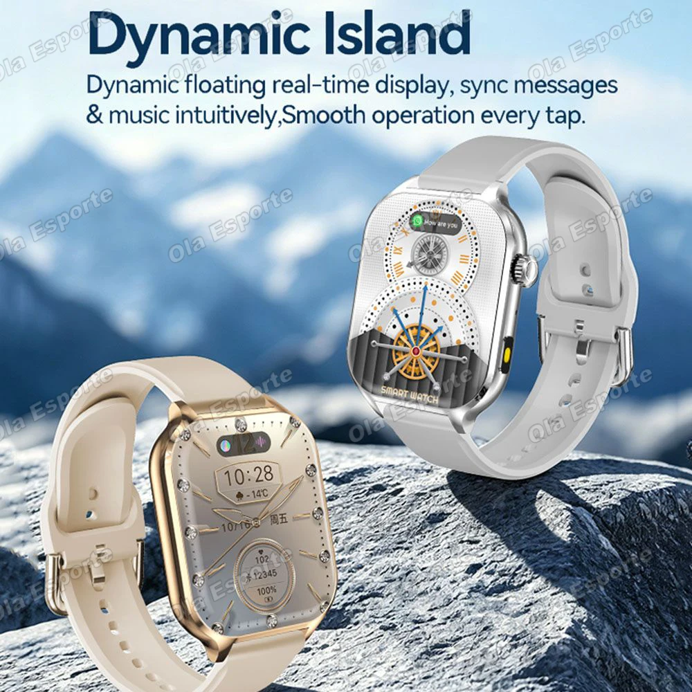 Outdoor Smartwatch Bluetooth Call Large Battery HD Touch Screen Waterproof Shockproof Sports Watch Fitness for men women Ht22