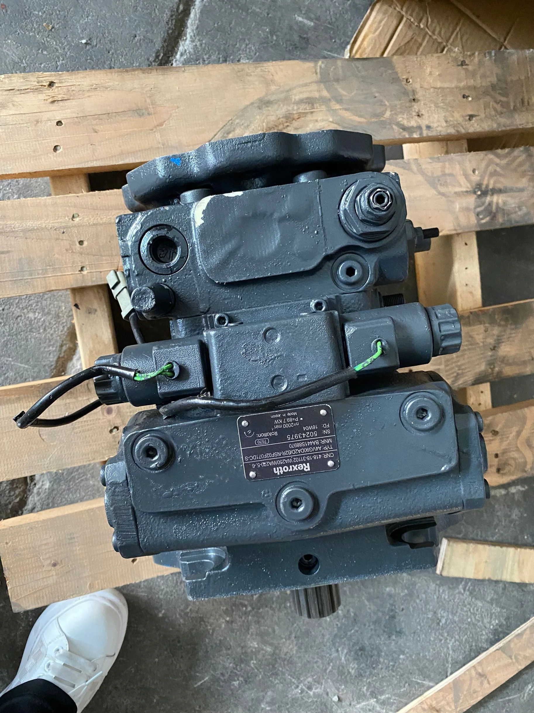 A4VG90DA2D2 WA200-7 WA200-8 Main Pump 417-18-41101 WA200-6 Hydraulic Pump