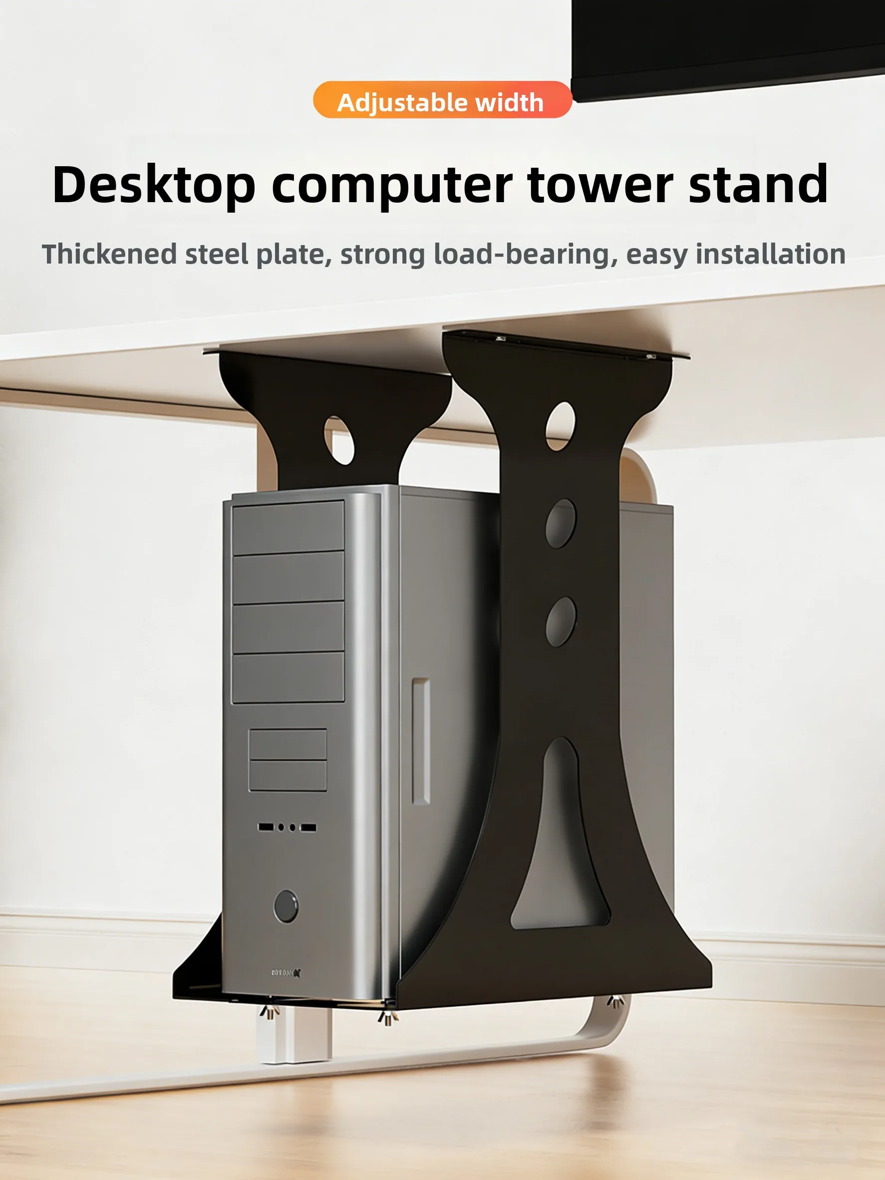 thickened-steel-computer-desk-underneath-host-hanging-rack-office-desk-below-desktop-computer-suspension-storage-stand