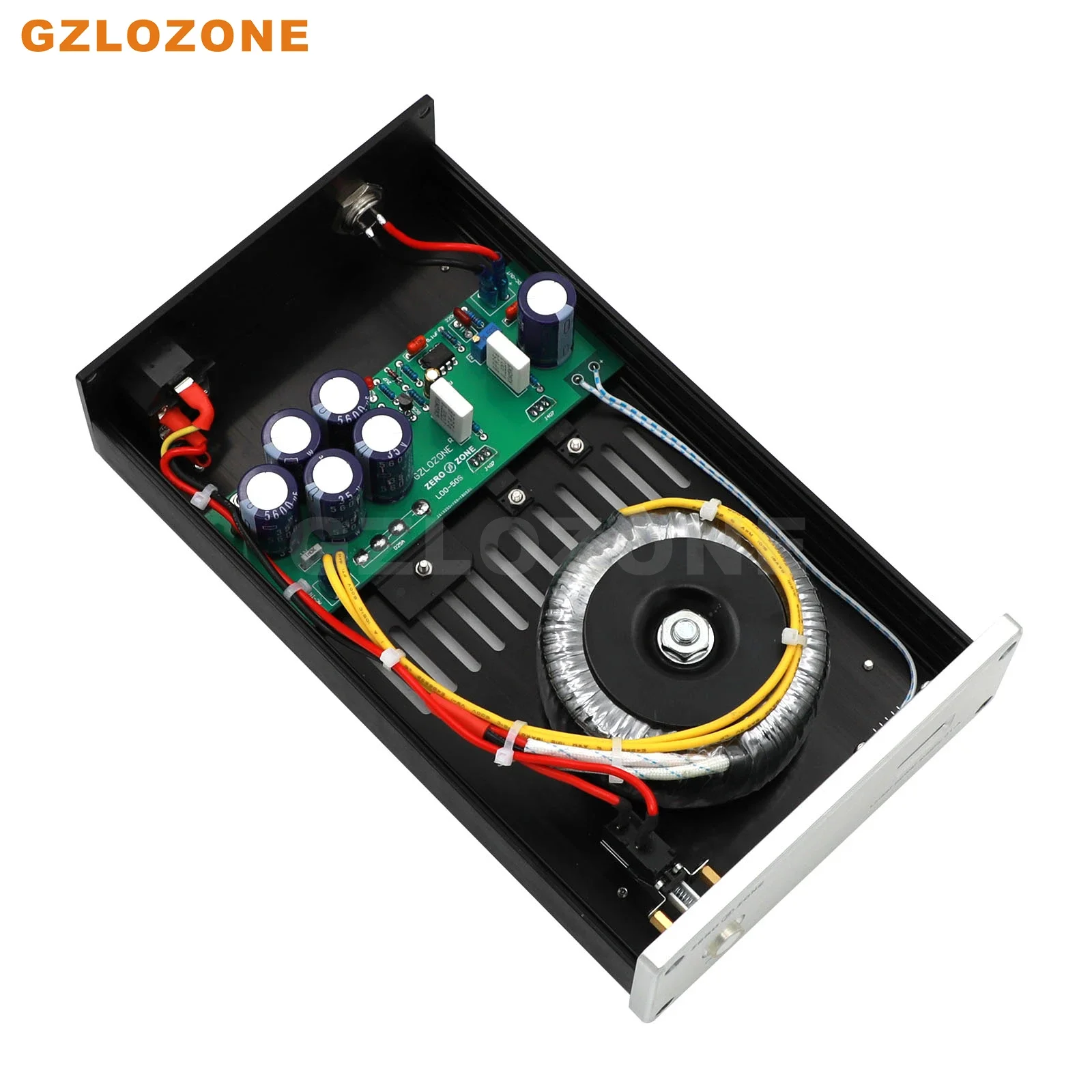 Fonte de alimentação linear de alto desempenho GZLOZONE LDO-50S DC 7V/9V/12V/15V/18V/19V opcional