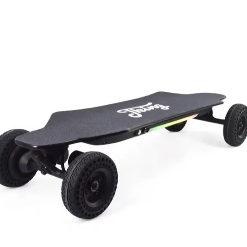Airo High Quality Custom Four-Wheel Electric Skateboard with Dual Hub Motor Longboard and Remote for Paved Surfaces