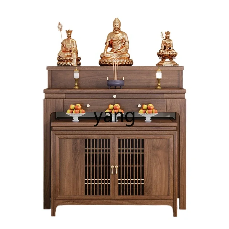 CX Home Buddhist Hall Serving Table New Chinese Buddhist Platform