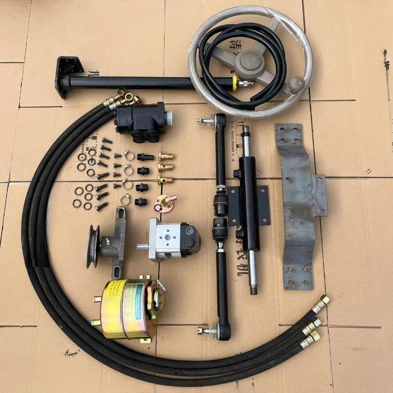 Walk-behind four-wheel tractor modification hydraulic direction set Agricultural machinery accessories