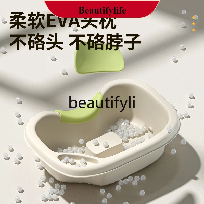 B185 Bacino per shampoo tipo sdraiato Lavare i capelli sdraiati durante la gravidanza Pazienti con riposo del letto per la casa L'artefatto per shampoo per anziani