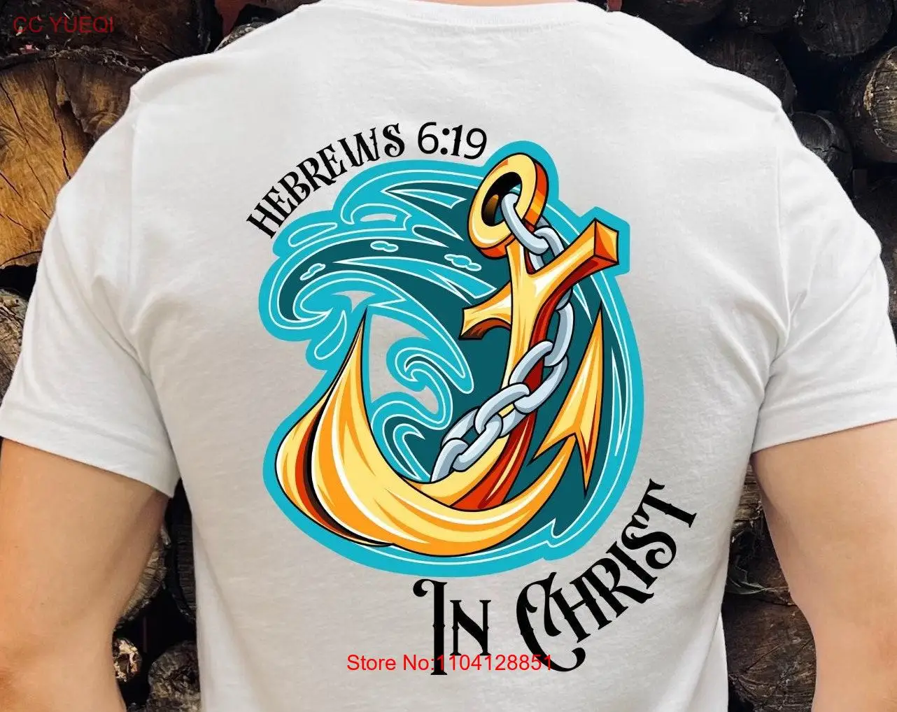 

Футболка Anchored In Christ Christian Jesus с длинными или короткими рукавами