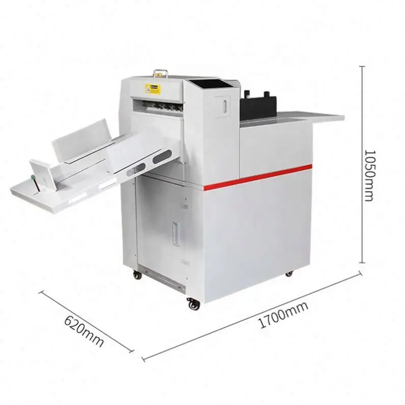 Digital Control Low Noise Automatic ST-360 High Quality Large  Air Suction Feeding Paper Creasing Machine