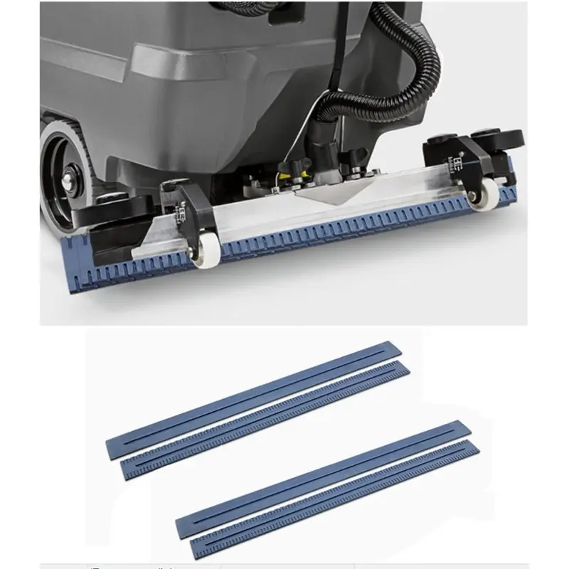 A76G-Rubber Squeegee Blade Floor Scrubber Accessories For Karcher BD50/50 BD50/70 Edge Water Retaining Strip