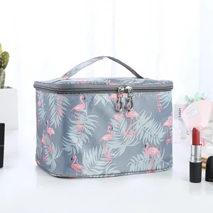 Waterproof portable makeup bag for women high capacity personal hygiene organizer Zipper Wash Beauty Bag 8 Main Sales Makeup Organizer - №2