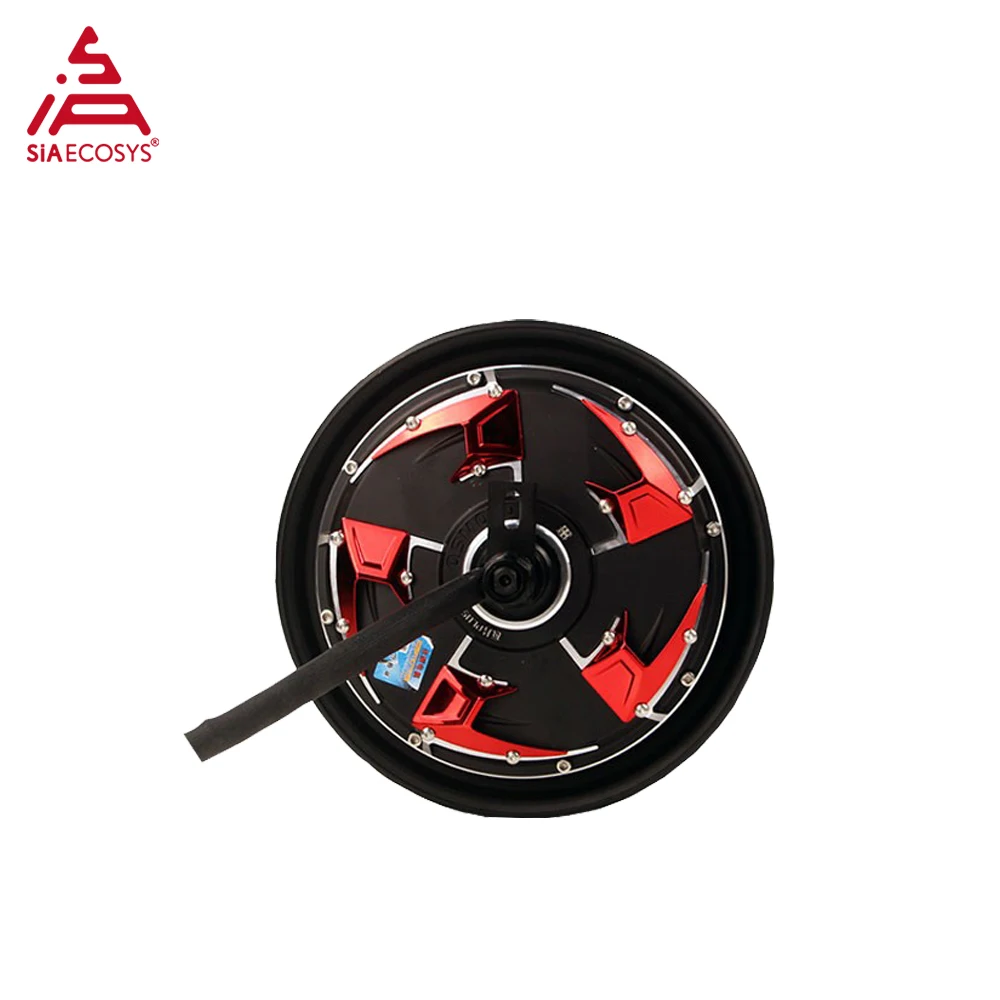 

SiAECOSYS/QSMOTOR 205 10x3.0inch 50H 3000W 72V Powerful Racing Hub Motor for High Speed Electric Scooter