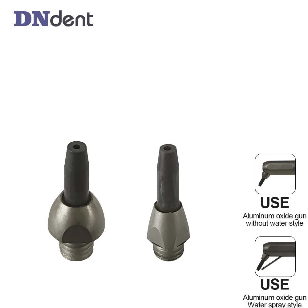 Dental Spray Nozzle Tip Steel Spray Nozzle Powder tank Suitable for alumina sandblasting gun Oral hygiene Autoclavable