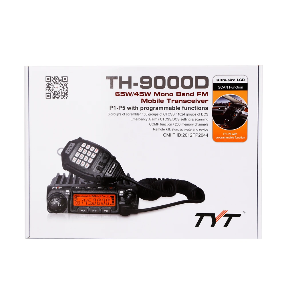 TopSale Venta al por mayor TYT TH 9000D 60W base de jamón de largo alcance comunicacion transceptor fm VOX reducción de ruido montaje en coche radio móvil