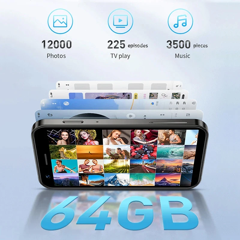 Imagem -04 - Soyes-mini Smartphone Xs16 Quad Core Android 10.0 Mobile Phone Dual Sim Standby 4g Lte 2000mah 5mp 3gb 64gb