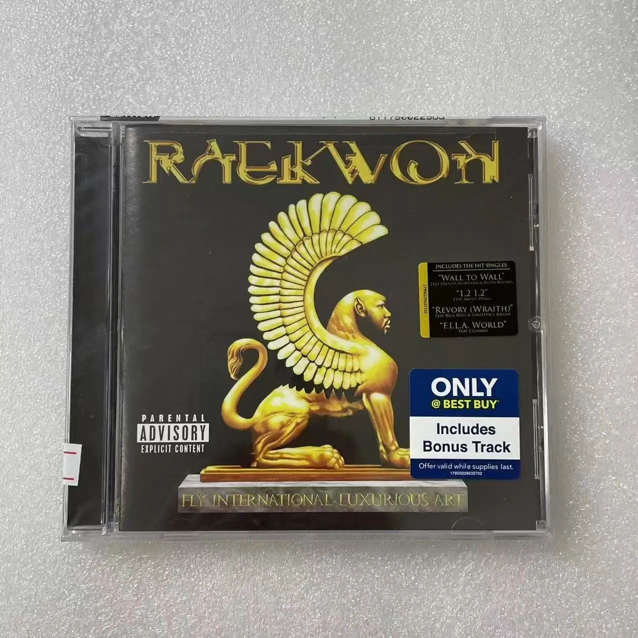 

Raekwon Fly International Luxurious Ar Music CD Greatest Hits Album Music Record Cosplay Walkman Car Soundtrack Box Party Music