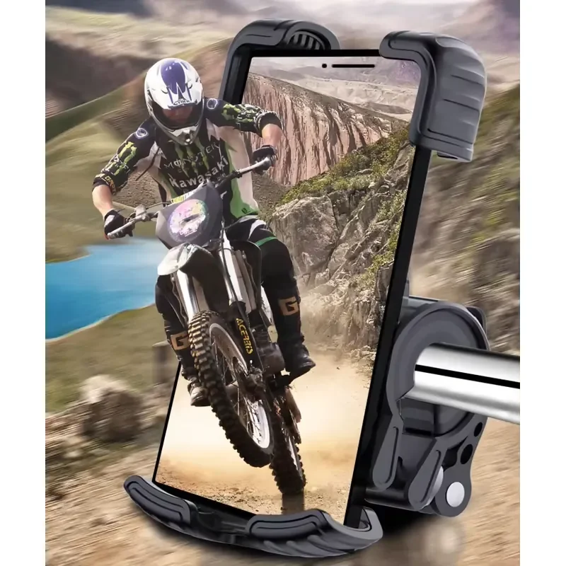 Adjustable Phone Holder for Bike Hands-Free Cycling Phone Mount Bracket for Bikers