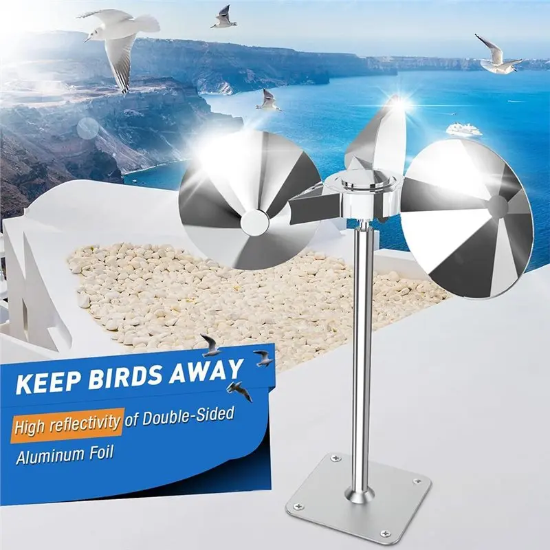 AS60-Bird Scare Reflective Device Bird Reflector Keep Pigeons And Sparrows Etc Away For Outdoor Use Boats Roofs Gardens