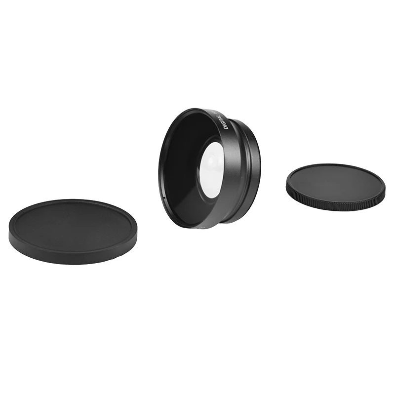 62mm/67mm/72mm 0.45X AF HD Super Wide Angle Lens Extension W/ Ditachable Micro Lens for Extreme Close-Up Shots