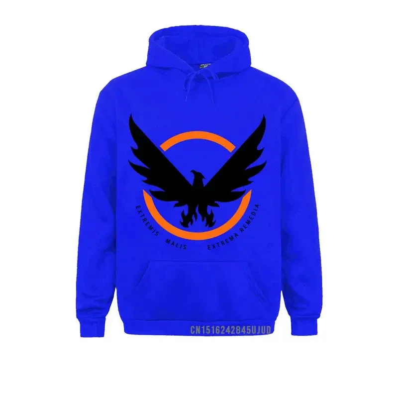 Tom Clancy The Division Sweatshirt The Division 2 SHD Logo Hoodie Long Sleeve Cute Pullover Basic Sportswear