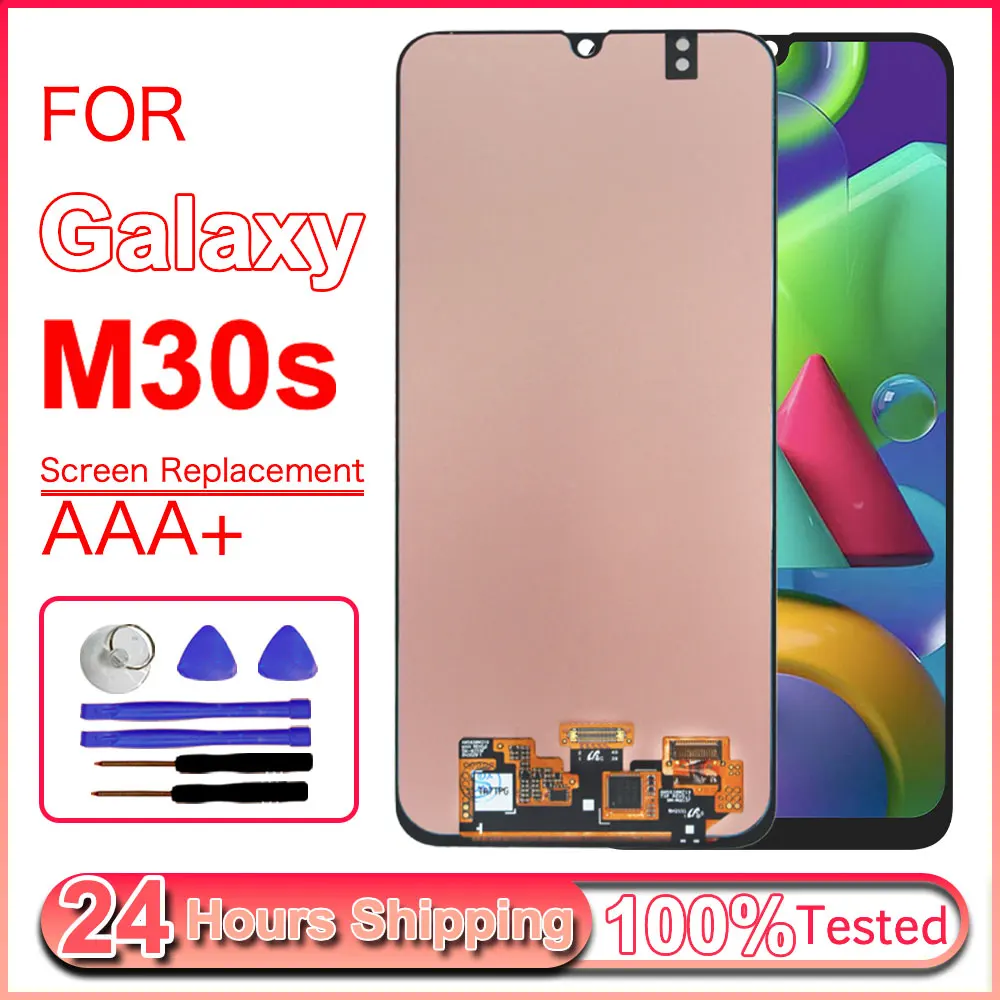 For Samsung Galaxy M30s Display Touch Screen Digitizer Replacement for Samsung Galaxy M30s M307F Mobile Screen Repair Tools