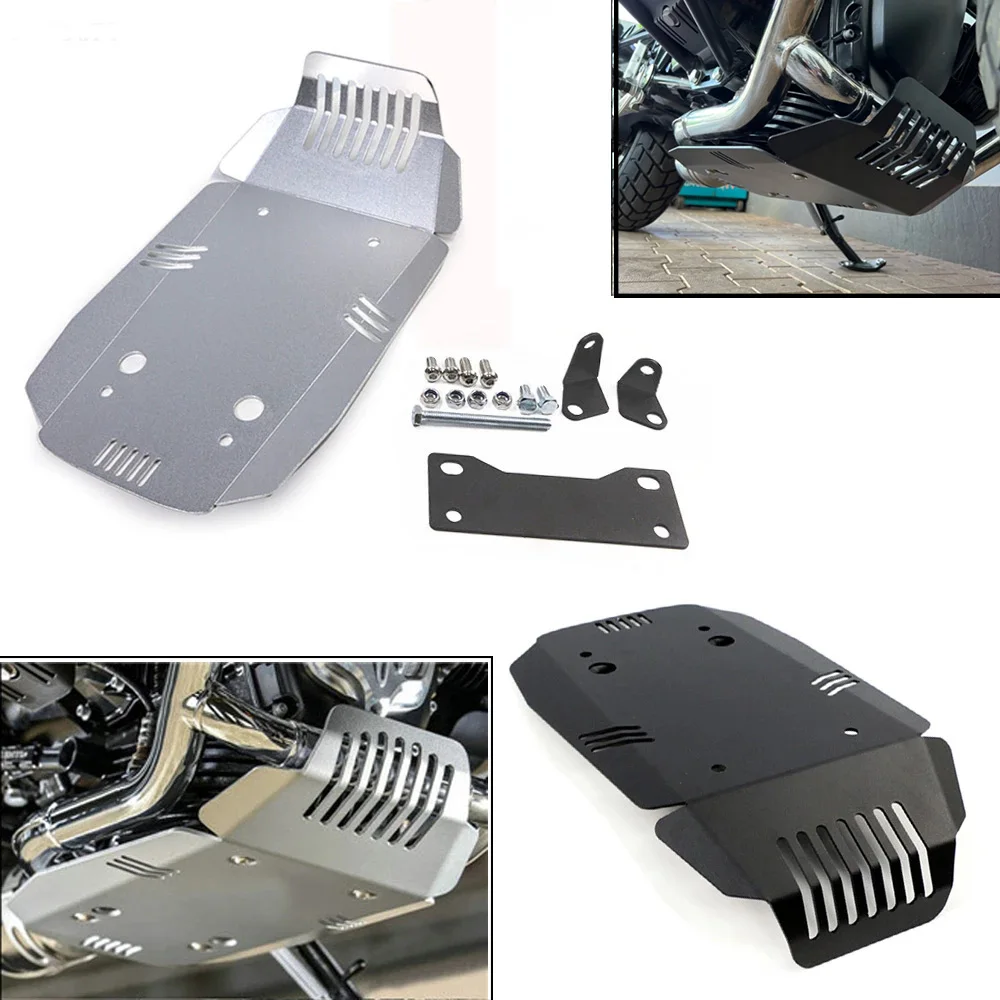 

Motorcycle CNC Skid Plate Engine Base Chassis Guard Protection Cover For BMW R Nine T R9T Scrambler Pure Racer Urban 2013-2023