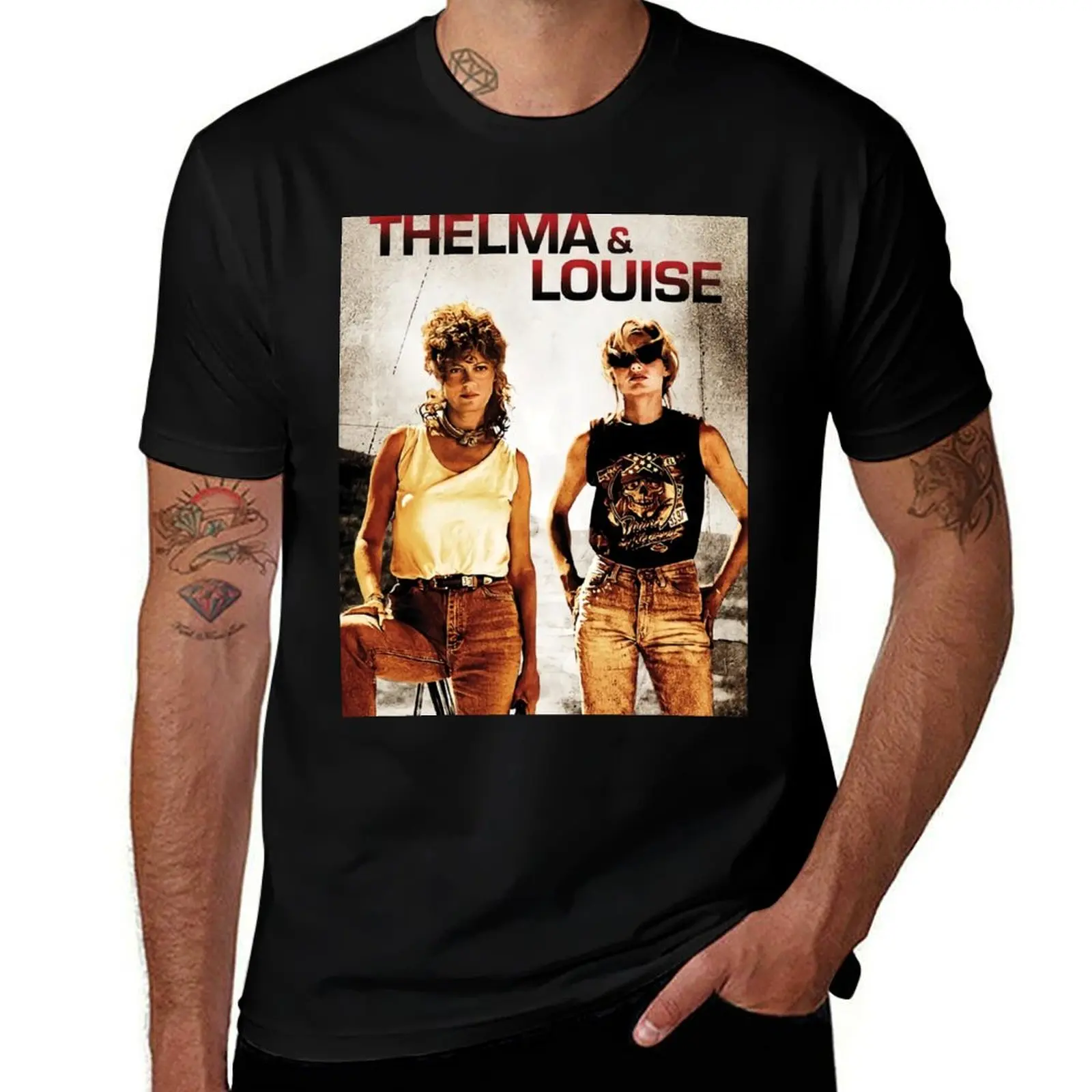

Thelma and louise T-Shirt graphic tee shirt funny meme t-shirts plus size tops mens big and tall t shirts