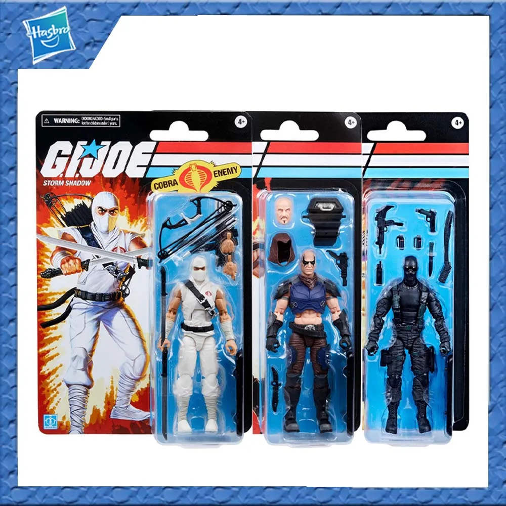 

Original Hasbro G.I. Joe Storm Shadow Zartan Retro Hanging Card Action Figure Model Toy Collection Gift