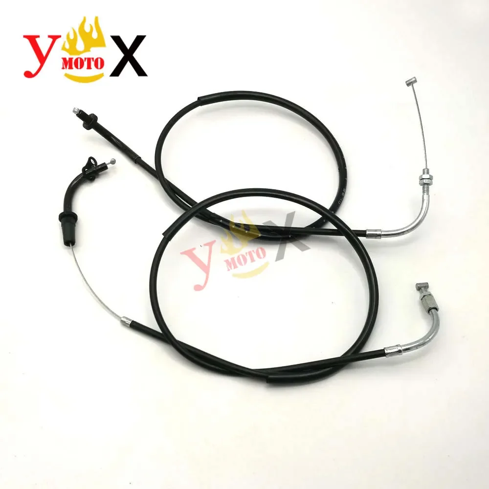 Motorcycle Push&Pull Throttle Cable Line Wires for YAMAHA Dragstar Vstar 650 XVS650 XVS650A XVS650AT V-Star DS 400 650 1998-2014