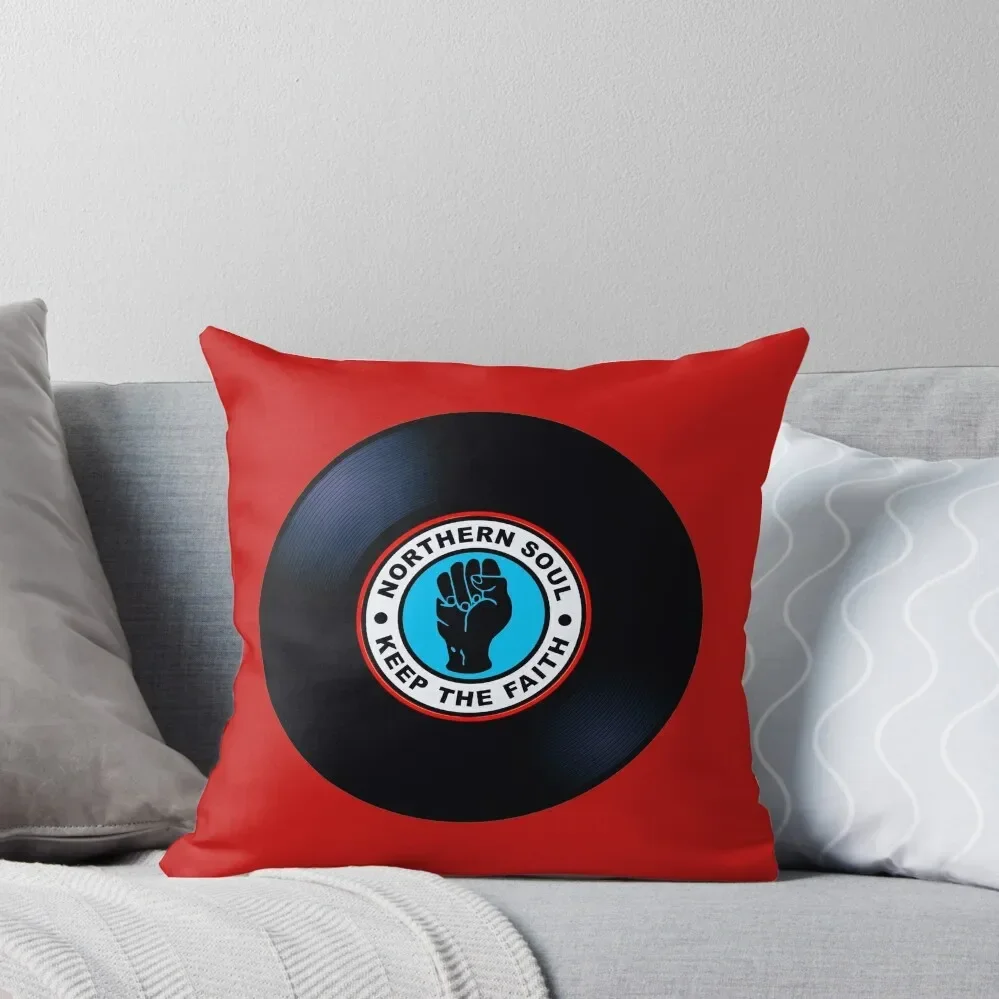 

Northern Soul Vinyl Record Throw Pillow Pillow Cases Sofa Cover Cushions christmas decorations 2025 pillow