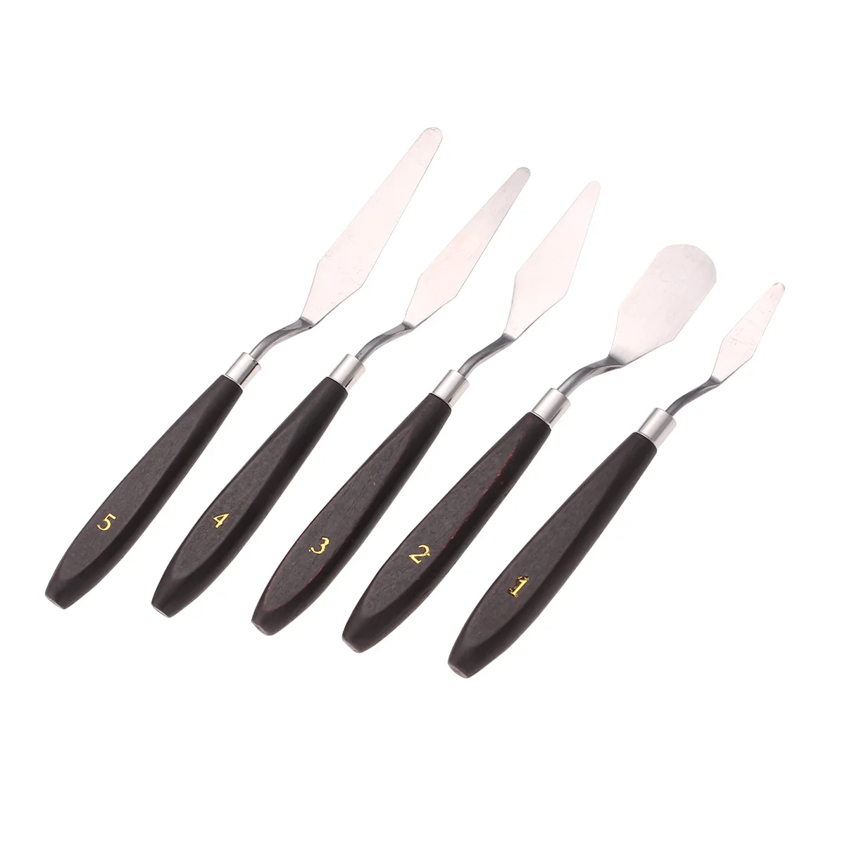 

3D Printer Spatula Stainless Steel Removal Tools for 3D Printing Comfortable Wood Handle Curved Metal Prevent Finger