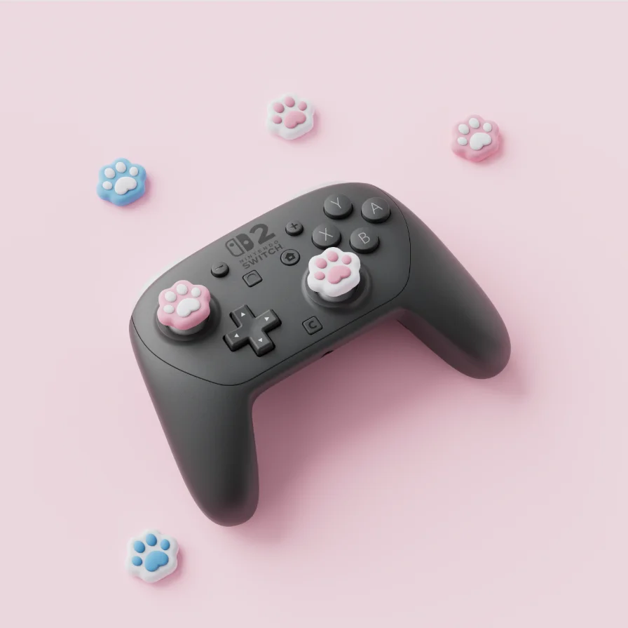 سيليكون لينة متحكم الأصابع xbox one قبضة غطاء الغطاء الواقي للتبديل 2 Joy-con/NS 2 Pro أذرع التحكم في ألعاب الفيديو NS2 حامي الملحقات