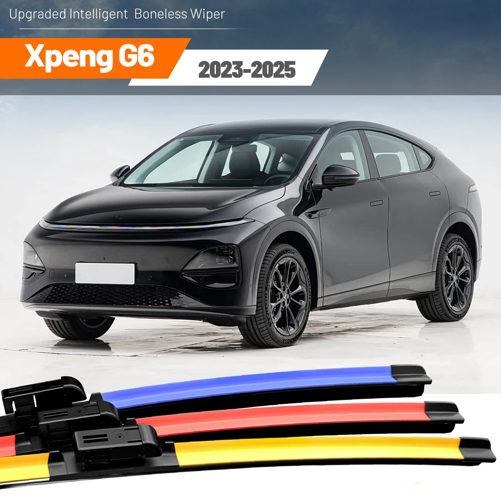 

2Pcs For Xpeng G6 SUV 2023 2024 2025 Front Windshield Wiper Blades Windscreen Window Accessories