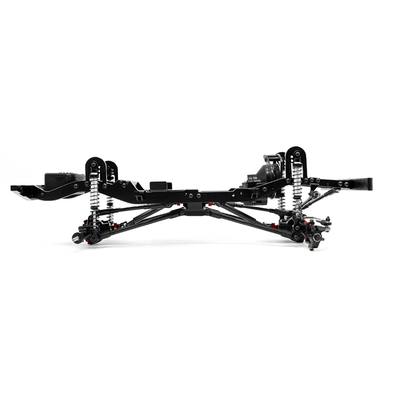 A45F-1/10 Akcesoria RC Symulacja Wspinaczki Do D90 SCX10 TF2 Metalowe Amortyzatory (Regulowana Wysokość i Kąt)