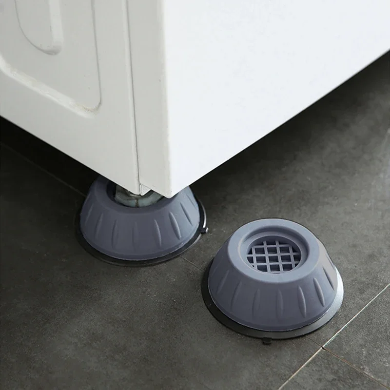 1/4Pcs Anti Vibration Feet Pads Rubber Legs Slipstop Silent Skid Raiser Mat Washing Machine Support Dampers Stand Furniture
