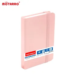 MOTARRO 1Pcs A7 Notebook Macaron Pink ​Notepad Cartoon Memo Ins Hand Ledger for Student School Office Supplies Notepad