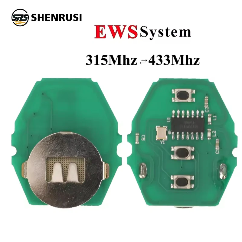 Pilot samochodowy EWS System do BMW E38 E39 E46 X3 X5 Z3 Z4 Serii 1/3/5/7 315/433MHz Chip ID44 Bezkluczykowy System Dostępu