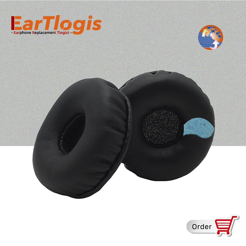 

EarTlogis Replacement Ear Pads for Sennheiser PX40 PX40s HD35 Headset Parts Earmuff Cover Cushion Cups pillow