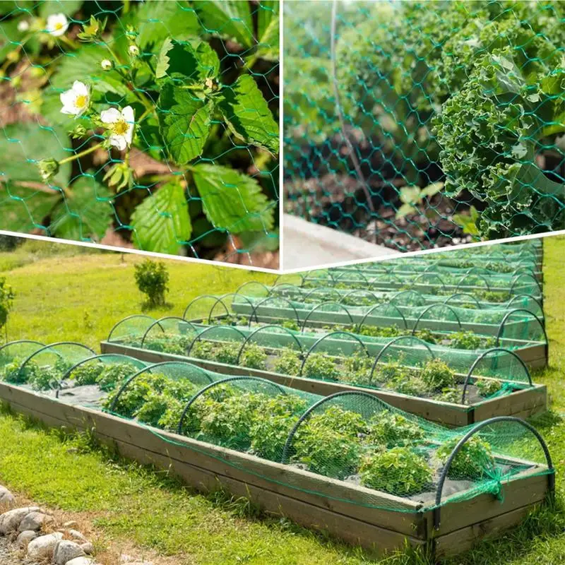 Filet à mailles anti-oiseaux pour le jardinage, protège les plantes, les cerfs, les oiseaux, les chips, les lapins