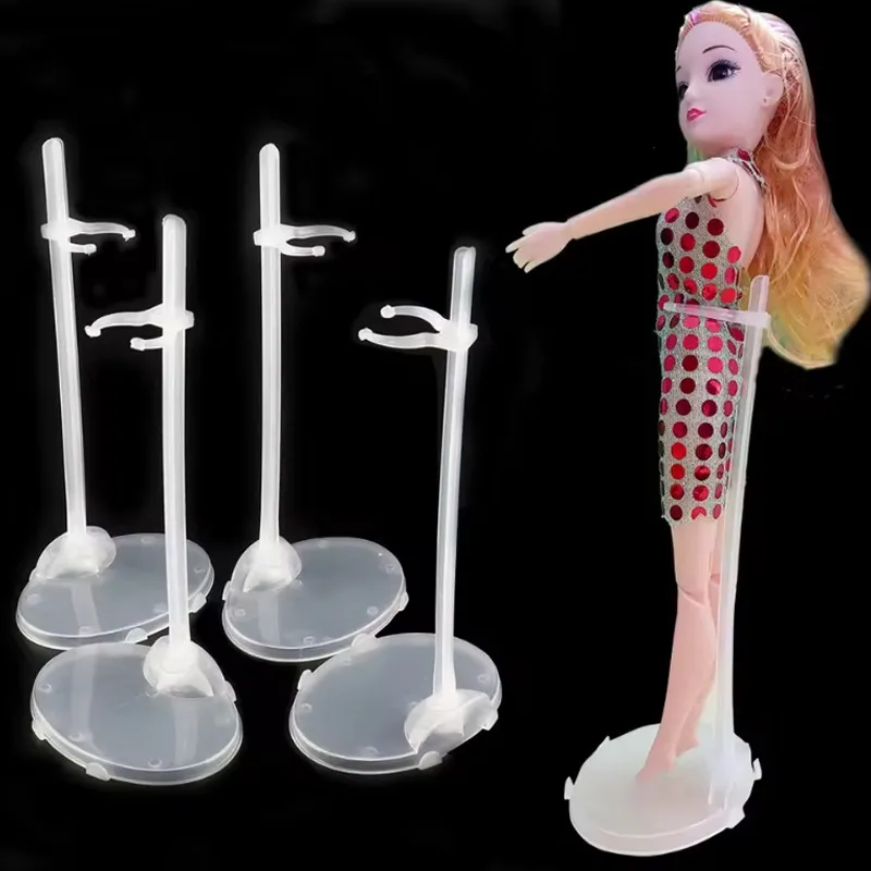 10-100PCS Translucence Dolls Stand High Quality Figure Display Holder Toy Model Accessories view 5