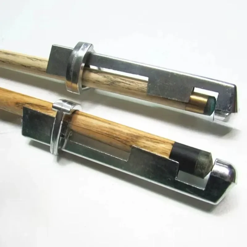 1PCS Billiard Cue Tip Clamp Repair Kit Wooden Fixing Tool For Pool Snooker Cue Stick Billiard Maintenance Accessory